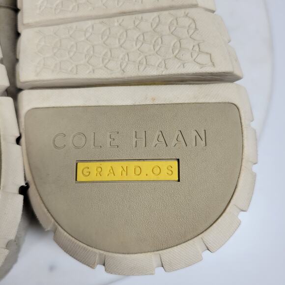 Cole Haan Zero Grand Suede Loafers Mens 13 Beige Tassel Boat Shoes main image 15